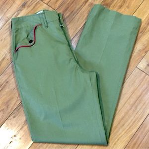 Vintage boy girl Scouts uniform pants green Halloween costume outfit wom…